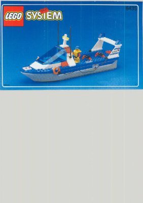 Istruzioni per la Costruzione - LEGO - 6435 - COAST GUARD: Page 1