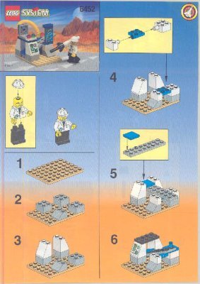 Istruzioni per la Costruzione - LEGO - 6469 - POWER ITEM-SPACE PORT: Page 1