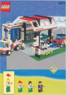 Istruzioni per la Costruzione - LEGO - 6472 - OCTAN GAS STATION: Page 1