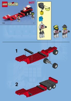 Istruzioni per la Costruzione - LEGO - 6477 - Superpower Fire Engine: Page 1