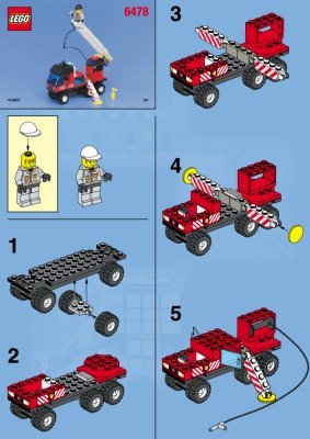 Istruzioni per la Costruzione - LEGO - 6478 - Fire Station: Page 1