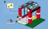 Istruzioni per la Costruzione - LEGO - 6478 - Fire Station: Page 7