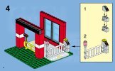 Istruzioni per la Costruzione - LEGO - 6478 - Fire Station: Page 4