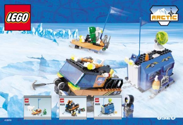 Istruzioni per la Costruzione - LEGO - 6520 - Mobile Outpost: Page 1