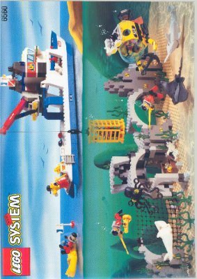 Istruzioni per la Costruzione - LEGO - 6560 - DIVERS SHIP: Page 1