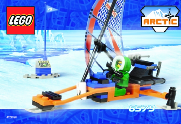 Istruzioni per la Costruzione - LEGO - 6579 - Ice Surfer: Page 1