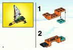 Istruzioni per la Costruzione - LEGO - 6579 - Ice Surfer: Page 4