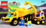 Istruzioni per la Costruzione - LEGO - 6581 - DUMPER AND MINI DIGGER: Page 1