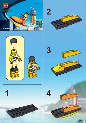 Istruzioni per la Costruzione - LEGO - 6733 - Snap's Cruiser: Page 1