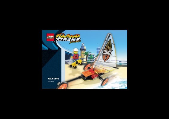 Istruzioni per la Costruzione - LEGO - 6734 - Beach Cruisers: Page 1