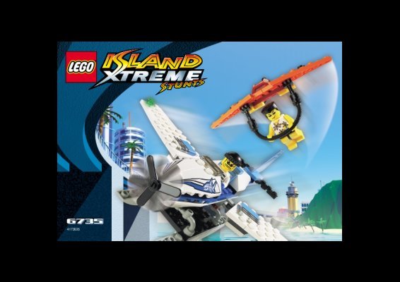 Istruzioni per la Costruzione - LEGO - 6735 - Air Chase: Page 1