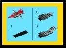 Istruzioni per la Costruzione - LEGO - 6741 - Mini Jet: Page 2