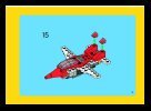 Istruzioni per la Costruzione - LEGO - 6741 - Mini Jet: Page 9