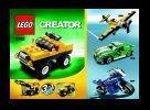 Istruzioni per la Costruzione - LEGO - 6742 - Mini Off-roader: Page 1