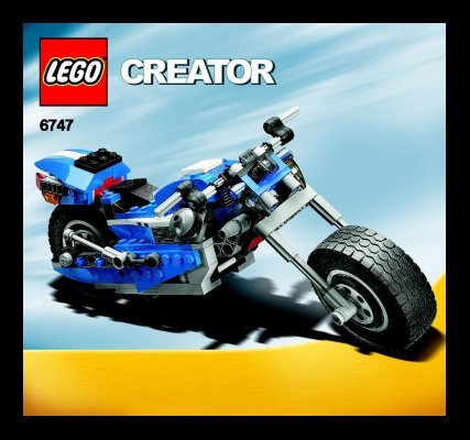 Istruzioni per la Costruzione - LEGO - 6747 - Race Rider: Page 1