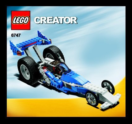 Istruzioni per la Costruzione - LEGO - 6747 - Race Rider: Page 1