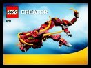 Istruzioni per la Costruzione - LEGO - 6751 - Fiery Legend: Page 1