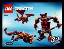 Istruzioni per la Costruzione - LEGO - 6751 - Fiery Legend: Page 76