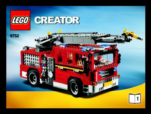 Istruzioni per la Costruzione - LEGO - 6752 - Fire Rescue: Page 1