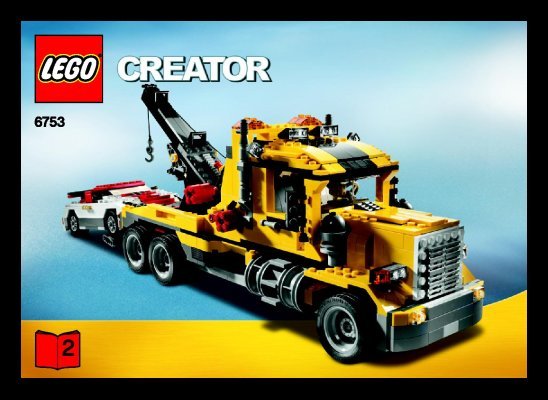 Istruzioni per la Costruzione - LEGO - 6753 - Highway Transport: Page 1