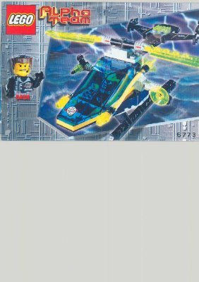 Istruzioni per la Costruzione - LEGO - 6773 - Alpha Team Helicopter: Page 1