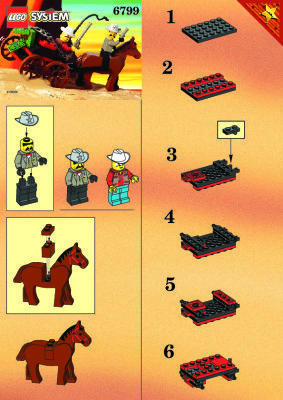 Istruzioni per la Costruzione - LEGO - 6799 - POWER ITEM WW: Page 1