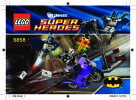 Istruzioni per la Costruzione - LEGO - 6858 - Catwoman Catcycle City Chase: Page 1