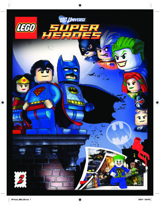 Istruzioni per la Costruzione - LEGO - 6860 - The Batcave: Page 1