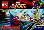 Istruzioni per la Costruzione - LEGO - 6865 - Captain America's™ Avenging Cycle: Page 1