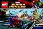 Istruzioni per la Costruzione - LEGO - 6865 - Captain America's™ Avenging Cycle: Page 1