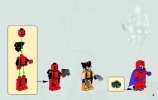 Istruzioni per la Costruzione - LEGO - 6866 - Wolverine's™ Chopper Showdown: Page 3