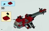 Istruzioni per la Costruzione - LEGO - 6866 - Wolverine's™ Chopper Showdown: Page 44