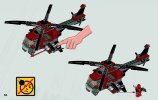 Istruzioni per la Costruzione - LEGO - 6866 - Wolverine's™ Chopper Showdown: Page 56