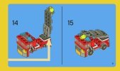 Istruzioni per la Costruzione - LEGO - 6911 - Mini Fire Rescue: Page 9