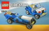 Istruzioni per la Costruzione - LEGO - 6913 - Blue Roadster: Page 1