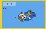 Istruzioni per la Costruzione - LEGO - 6913 - Blue Roadster: Page 29