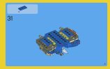 Istruzioni per la Costruzione - LEGO - 6913 - Blue Roadster: Page 31