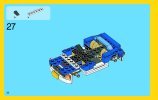 Istruzioni per la Costruzione - LEGO - 6913 - Blue Roadster: Page 32