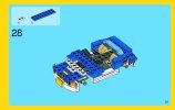 Istruzioni per la Costruzione - LEGO - 6913 - Blue Roadster: Page 33