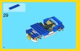 Istruzioni per la Costruzione - LEGO - 6913 - Blue Roadster: Page 34