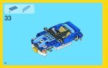 Istruzioni per la Costruzione - LEGO - 6913 - Blue Roadster: Page 38