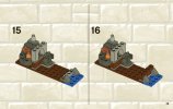 Istruzioni per la Costruzione - LEGO - 6918 - Blacksmith Attack: Page 15