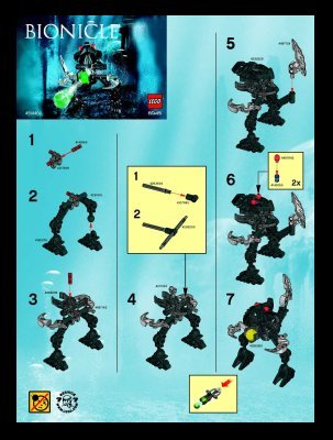 Istruzioni per la Costruzione - LEGO - 6945 - Bad Guy 07: Page 1