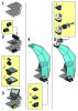 Istruzioni per la Costruzione - LEGO - 6958 - SCIENCE LAB: Page 10