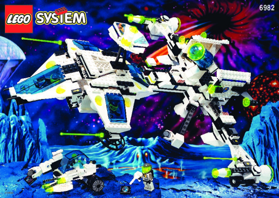 Istruzioni per la Costruzione - LEGO - 6982 - EXPLORER'S SPACE SHIP: Page 1