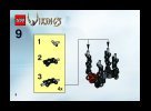 Istruzioni per la Costruzione - LEGO - 7015 - Viking Warrior challenges the Fenris Wol: Page 8