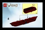 Istruzioni per la Costruzione - LEGO - 7016 - Viking Boat against the Wyvern Dragon: Page 4