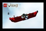 Istruzioni per la Costruzione - LEGO - 7016 - Viking Boat against the Wyvern Dragon: Page 8