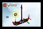 Istruzioni per la Costruzione - LEGO - 7016 - Viking Boat against the Wyvern Dragon: Page 14