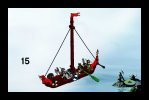 Istruzioni per la Costruzione - LEGO - 7016 - Viking Boat against the Wyvern Dragon: Page 15